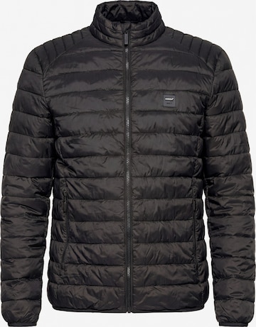 Carrera Jeans Outdoorjacke 'High-Neck' in Schwarz: Vorderseite