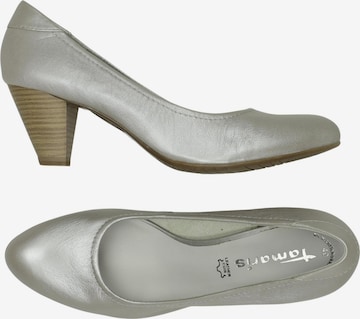 Tamaris Pumps 40 in Silber: Vorderseite