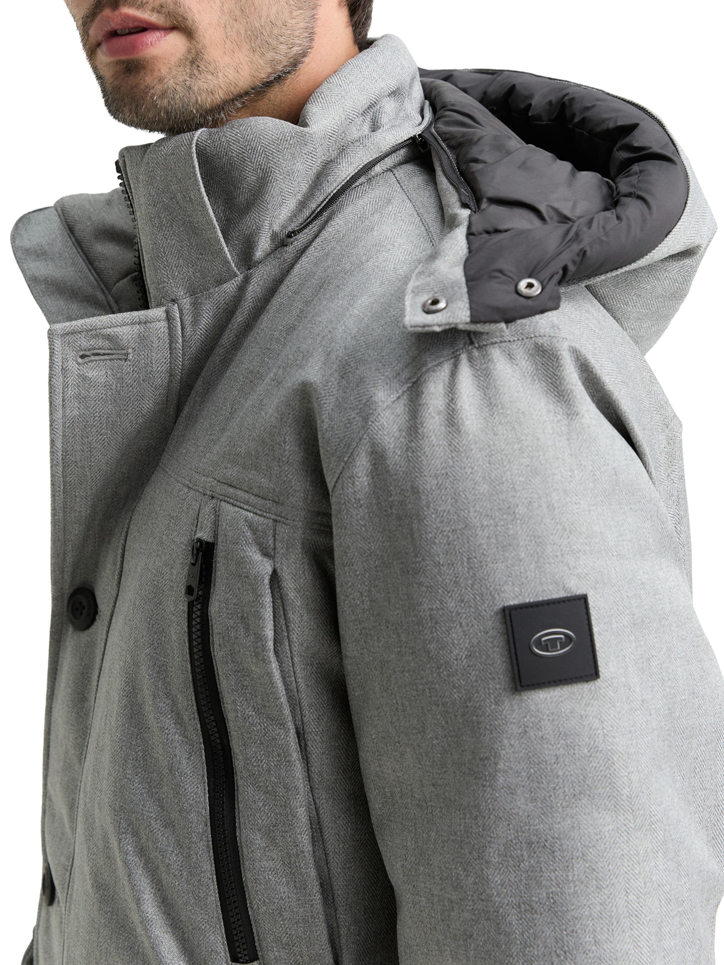 Parka d’hiver TOM TAILOR en gris