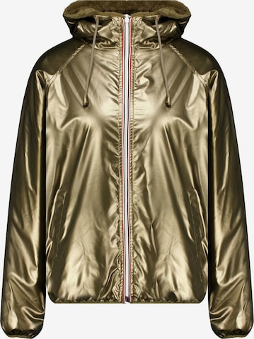 Manteau mi-saison Deeluxe en vert : devant