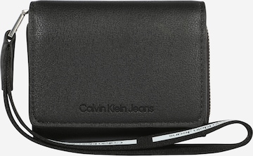 Calvin Klein Jeans - Cartera en negro: frente