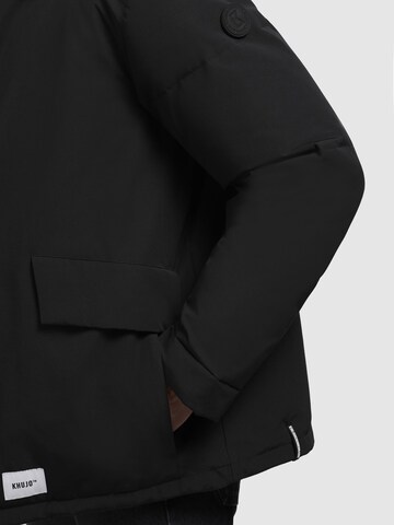khujo Winterjacke 'Gero' in Schwarz
