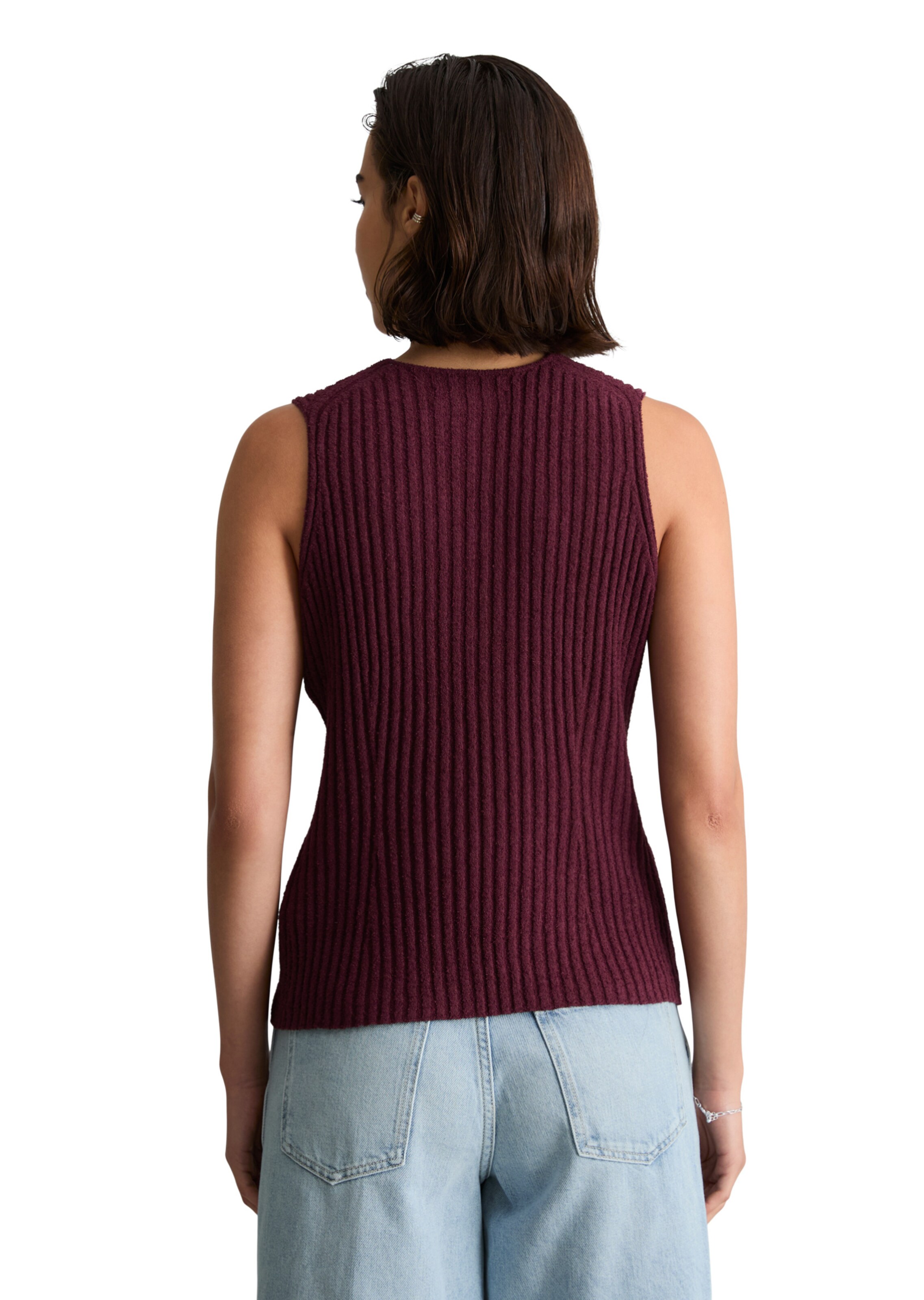 Cardigan Marc O'Polo DENIM en rouge
