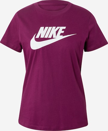 Nike Sportswear Shirt 'Futura' in Purple: front