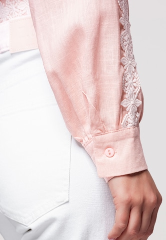 Ombre Blouse in Roze