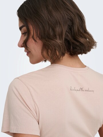 ONLY Póló 'ONLLUCY' - rózsaszín