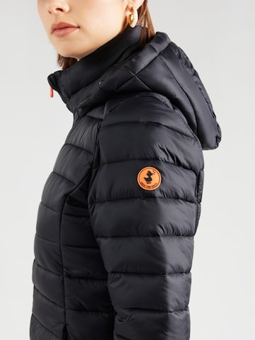 Manteau mi-saison 'CAROL' SAVE THE DUCK en noir