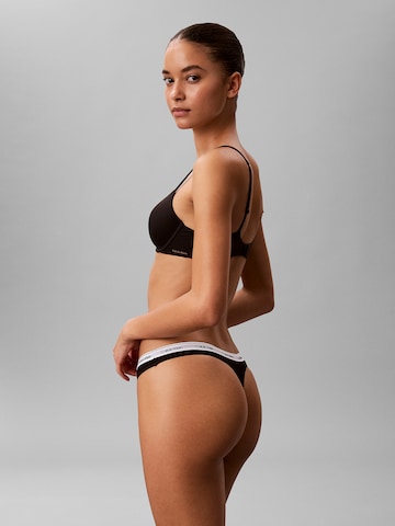 Calvin Klein Underwear Thong in Beige