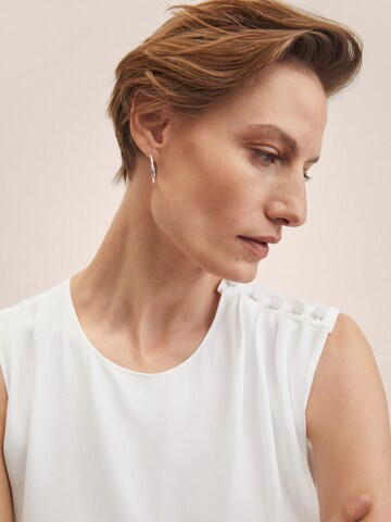 MANGO Bluse 'MARACUYA' in Weiß