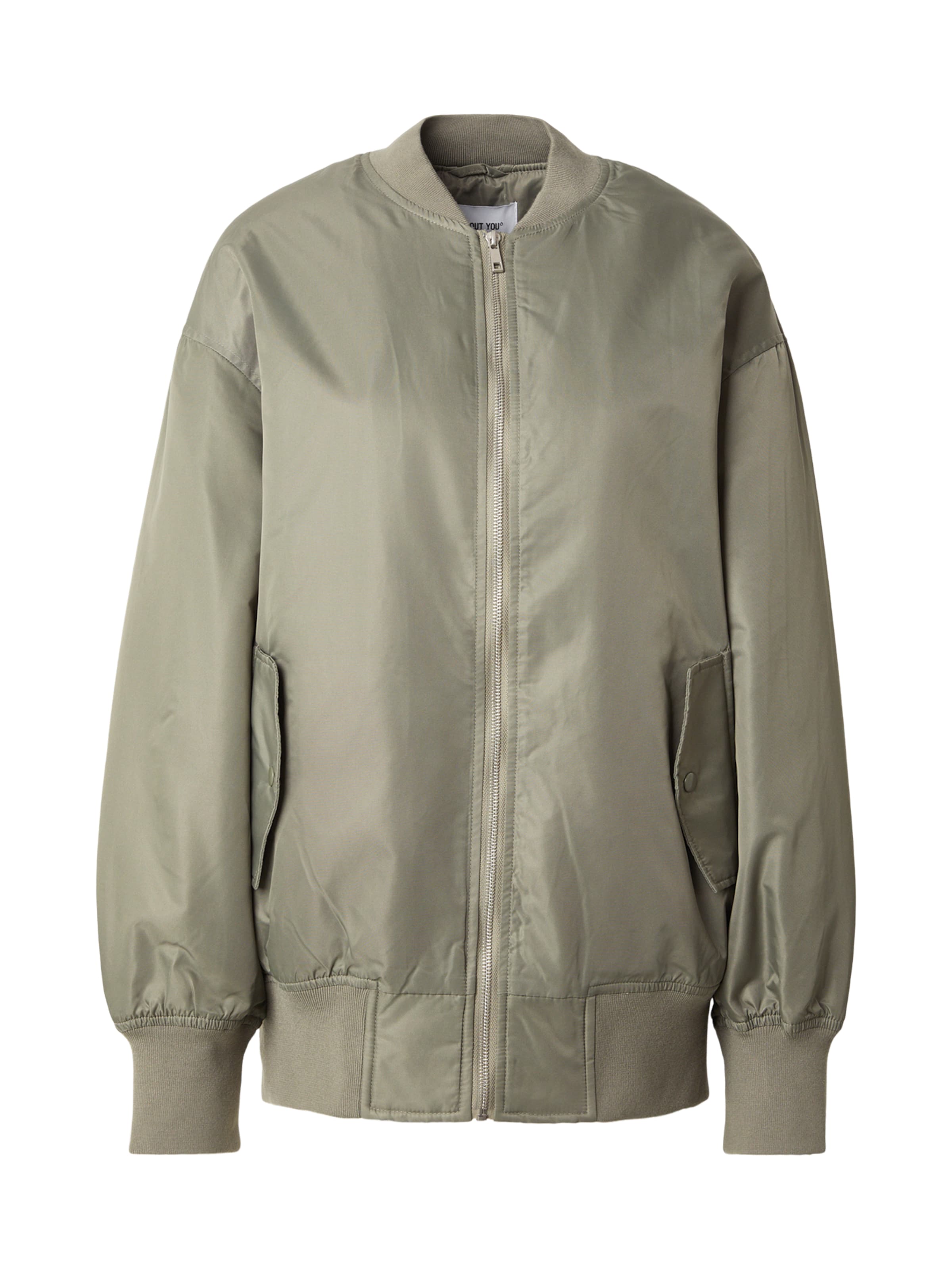 ABOUT YOU Between-season jacket in Green: front
