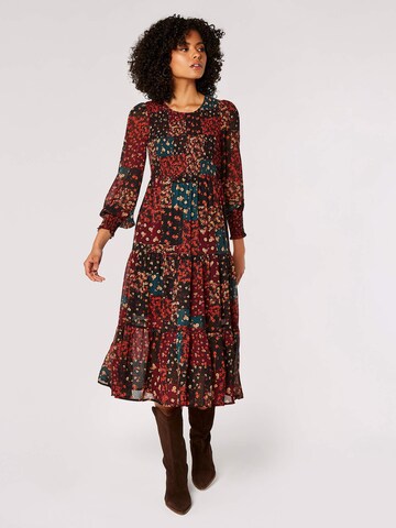 Robe Apricot en mélange de couleurs
