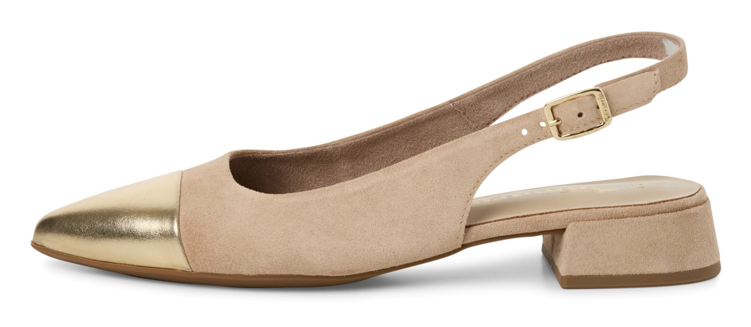 Tamaris Slingback Pumps in Beige