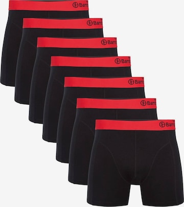 Boxers Bamboo basics en noir : devant