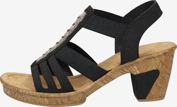 Rieker Sandalen met riem in Blauw