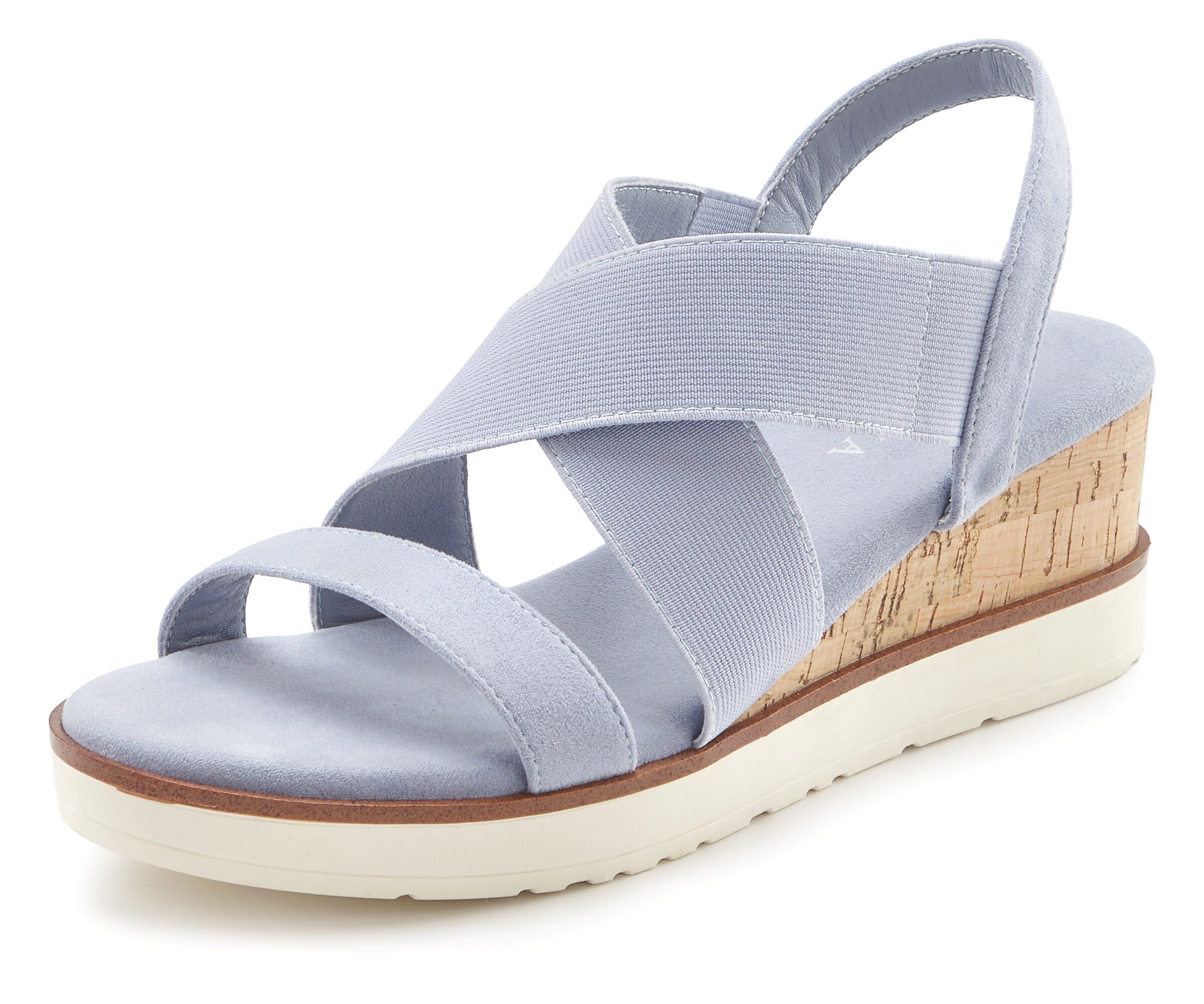LASCANA Sandals in Blue: front