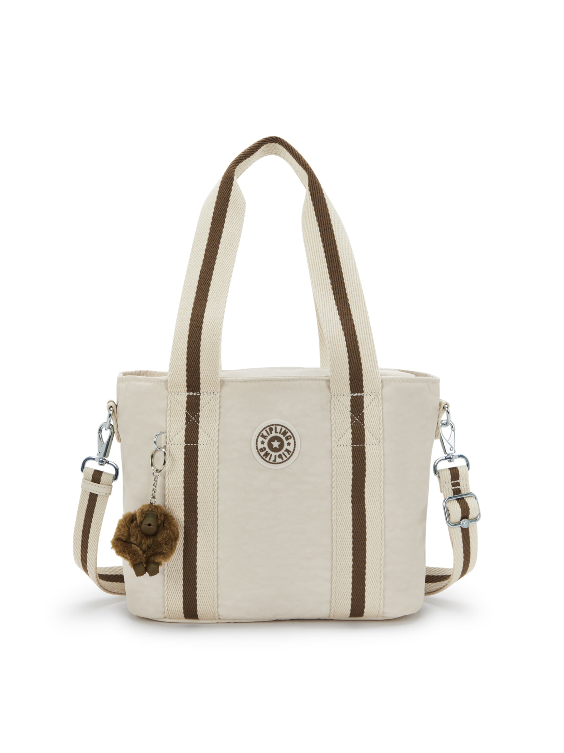 Borsa a mano 'MINTA M' di KIPLING in beige: frontale