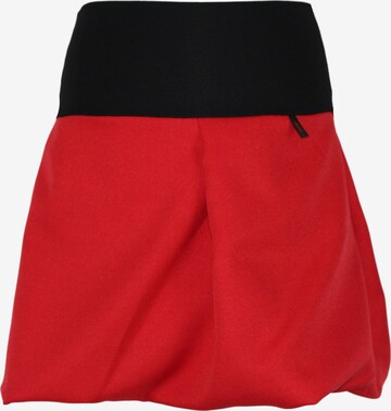 dunkle design Skirt 'Mini Ballonrock' in Red: front