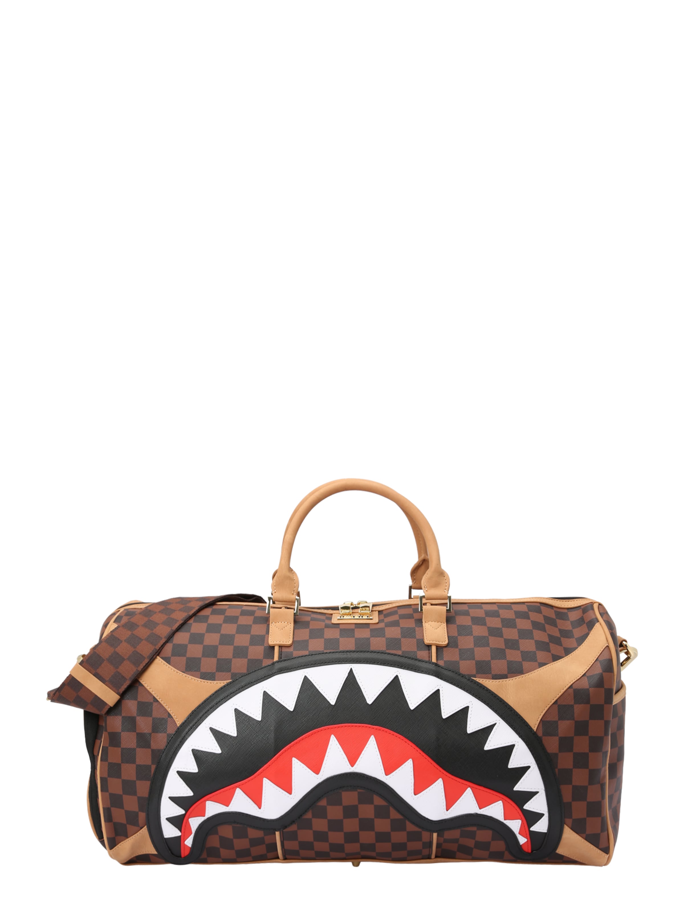 Sac de voyage 'HENNYVILLE' Sprayground en marron : devant