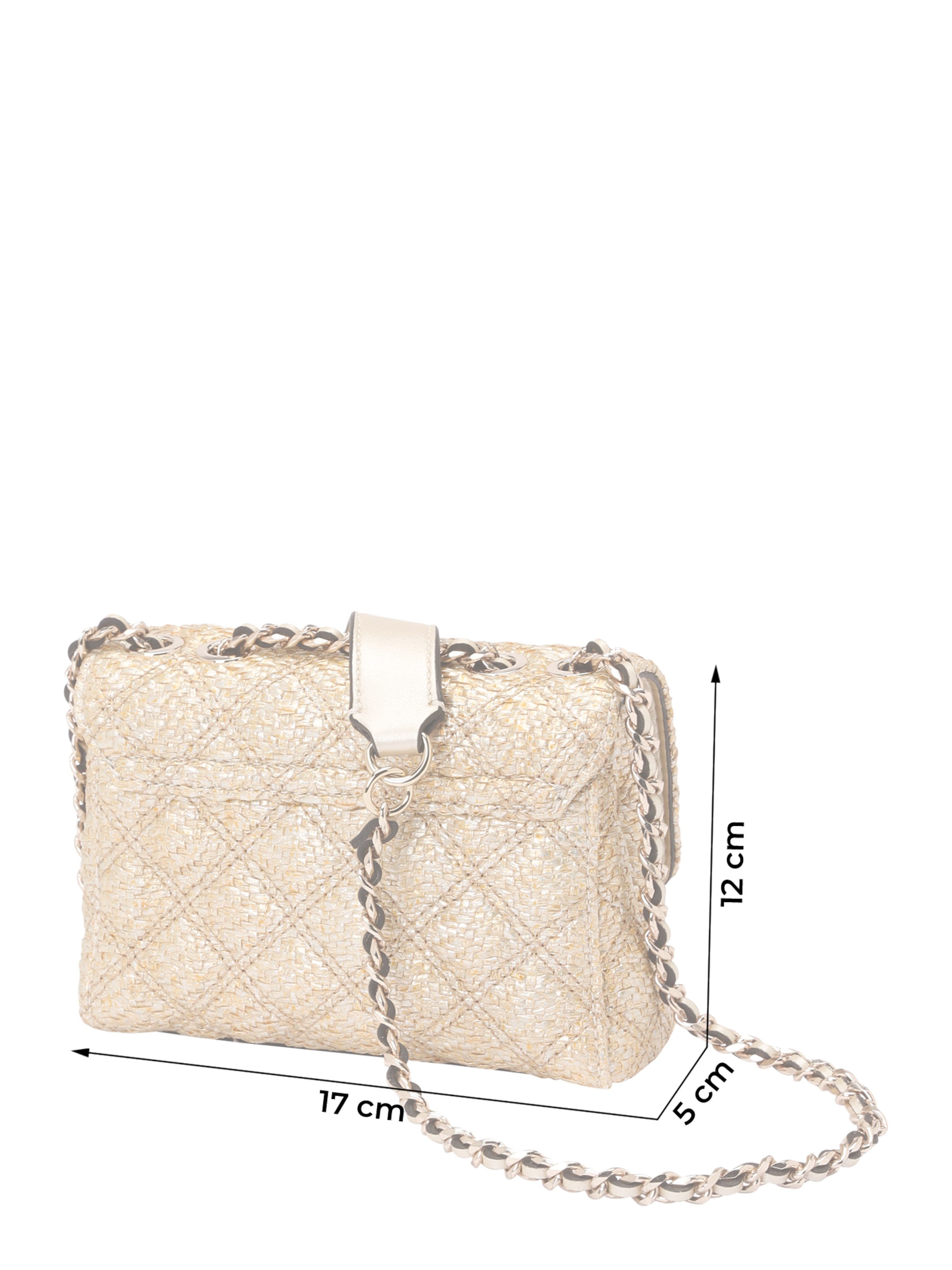 Sac à bandoulière 'GIULLY II MINI 2 COMP CVRT FLP' GUESS en or