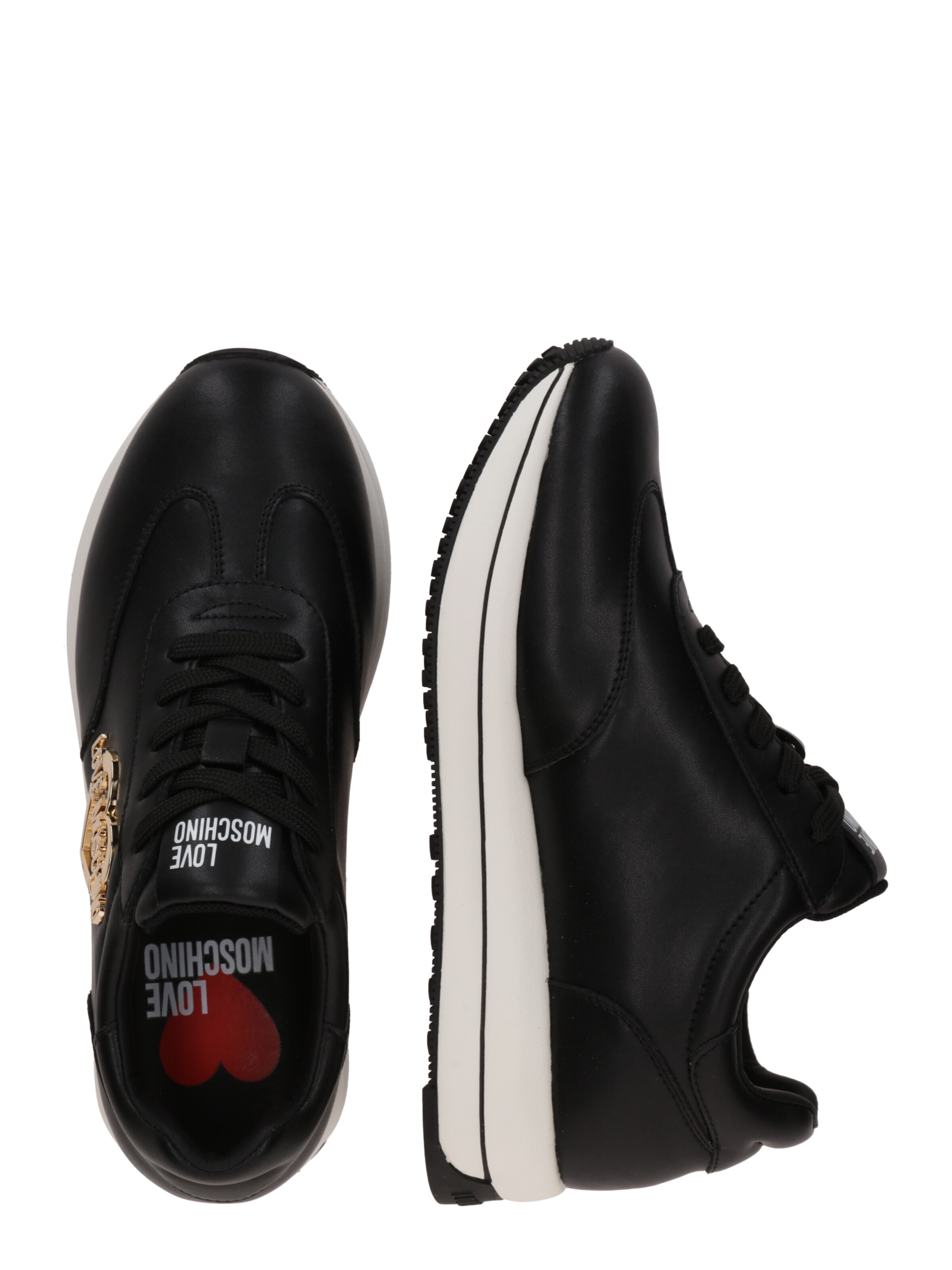 Love Moschino Sneaker low 'RUN40' i sort
