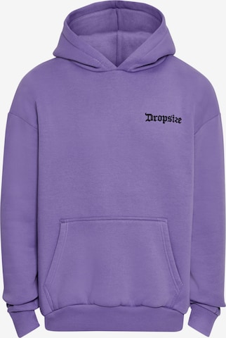 Dropsize - Sweatshirt em roxo: frente