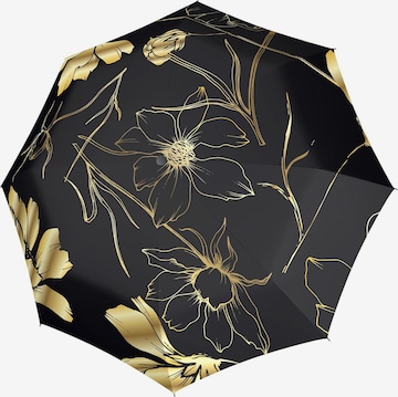 Doppler Umbrella 'Fiber Magic' in Black: front