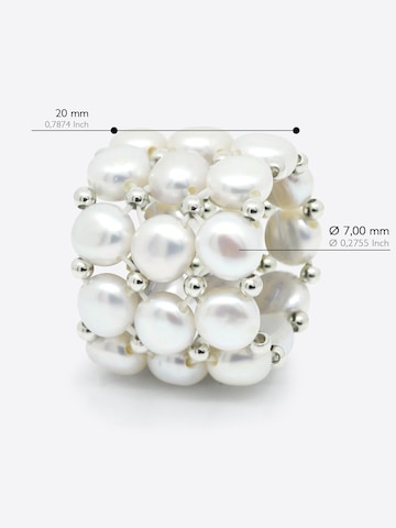 Ateliers Saint Germain Ring 'TUILERIES' i vit