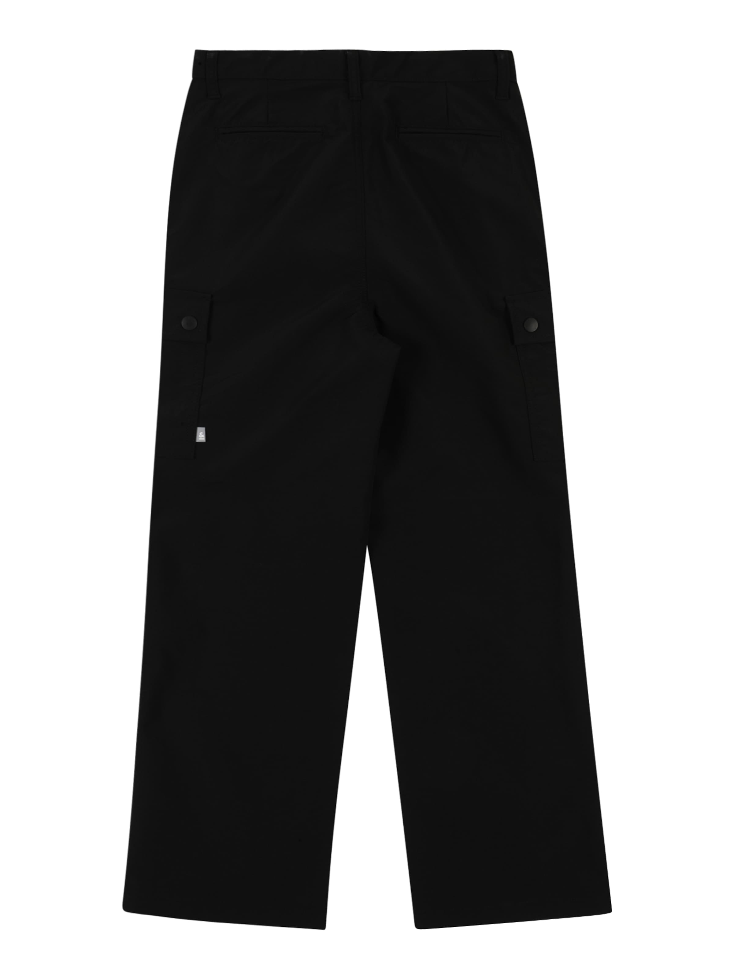 Jack & Jones Junior Baggy Pants 'JPSTKARL KURTIS' in Black