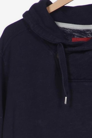 EDC BY ESPRIT Sweatshirt & Zip-Up Hoodie in XXL in Blue