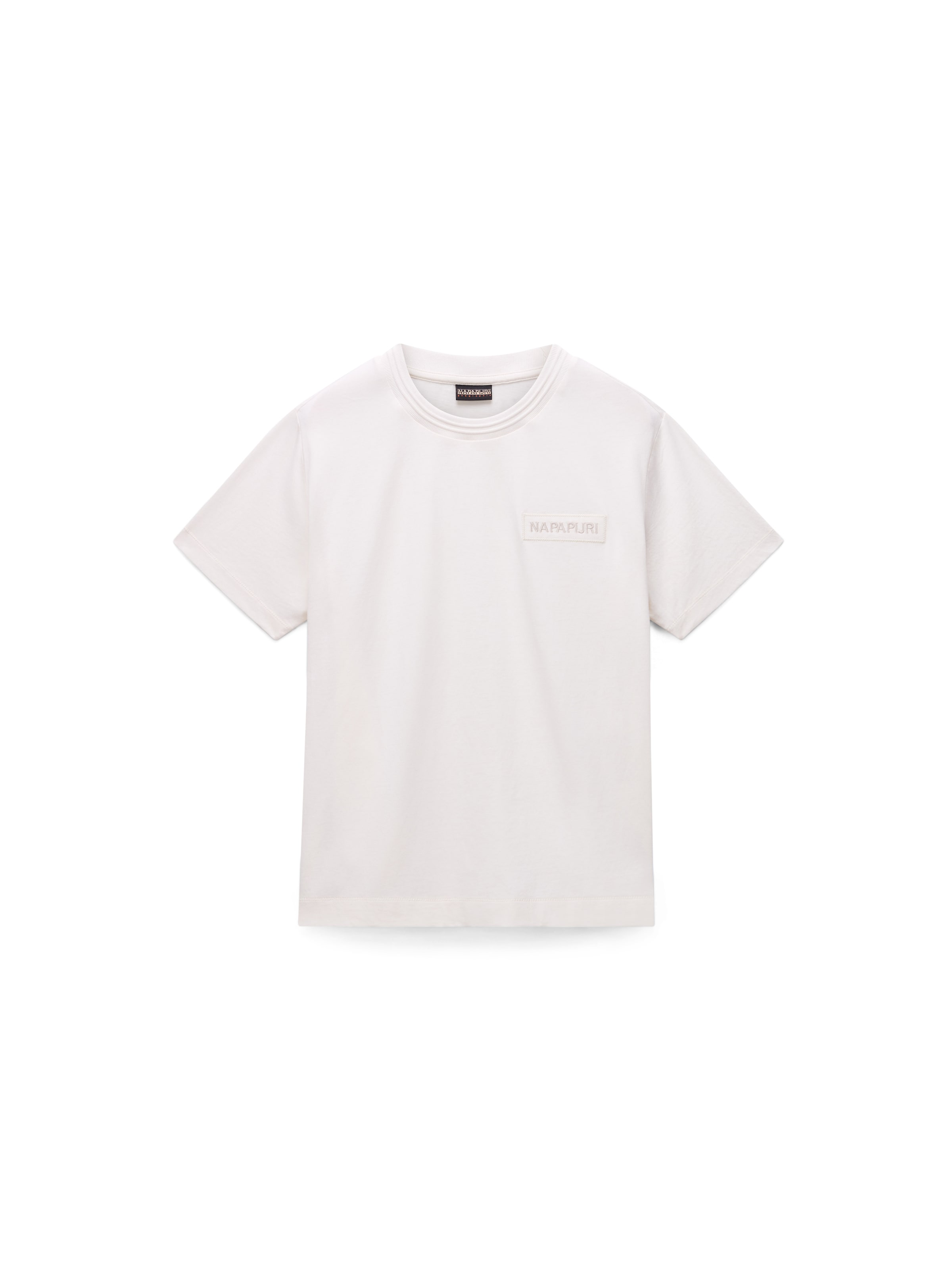 NAPAPIJRI - Camiseta 'S-CLARAO SS W' en blanco: frente