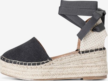 CAFè NOIR Sandaal in Zwart: voorkant