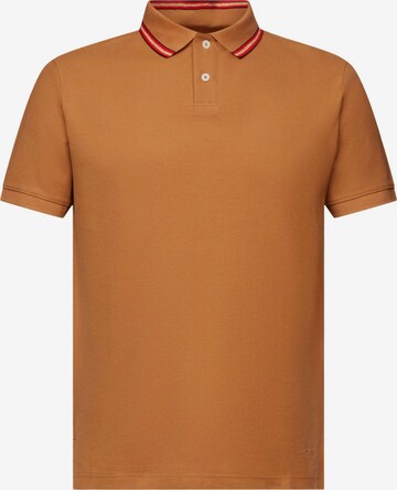 ESPRIT Shirt in Bruin: voorkant