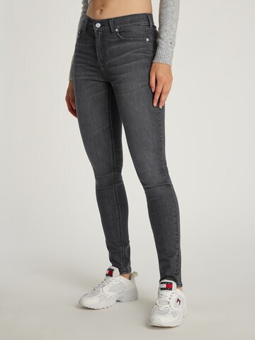 Tommy Jeans Skinny Jeans 'NORA' i sort: forside