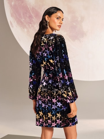 love & roses Cocktailjurk in Zwart