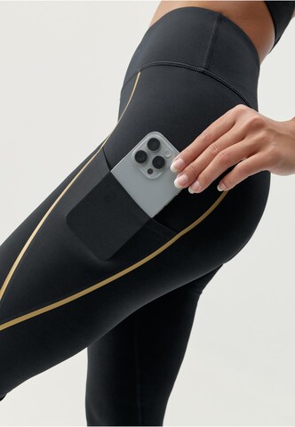 Regular Leggings 'Gold' Born Living Yoga en noir