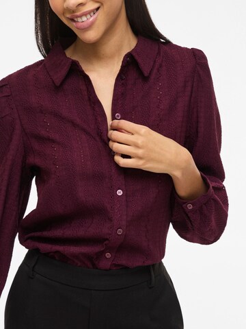 VILA Bluse 'VIZania' i rød