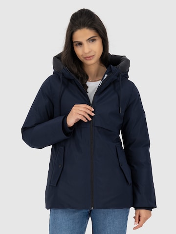 Alife and Kickin Winter Jacket 'CicelyAK' in Blue: front