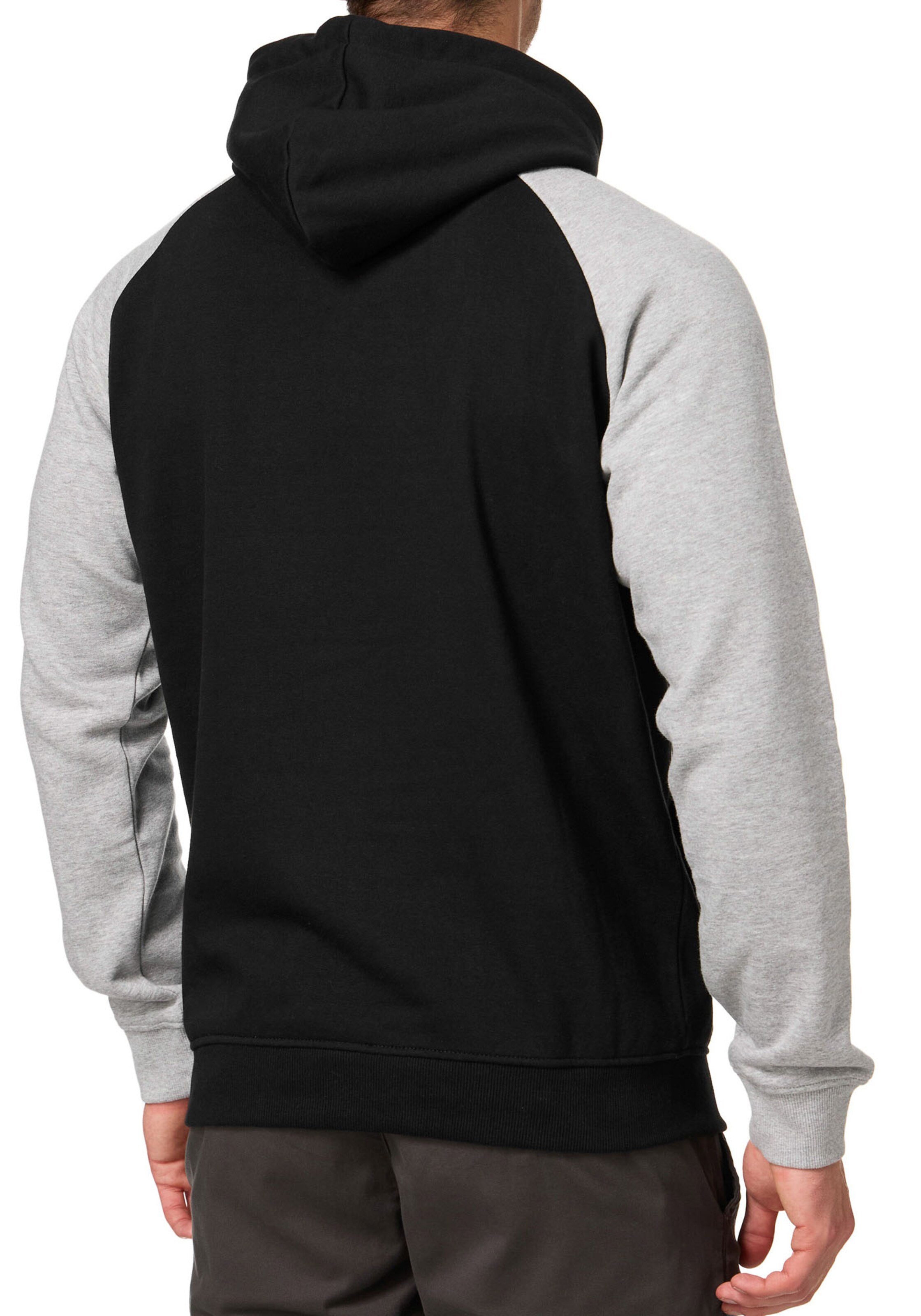 INDICODE JEANS Sweatshirt in Black