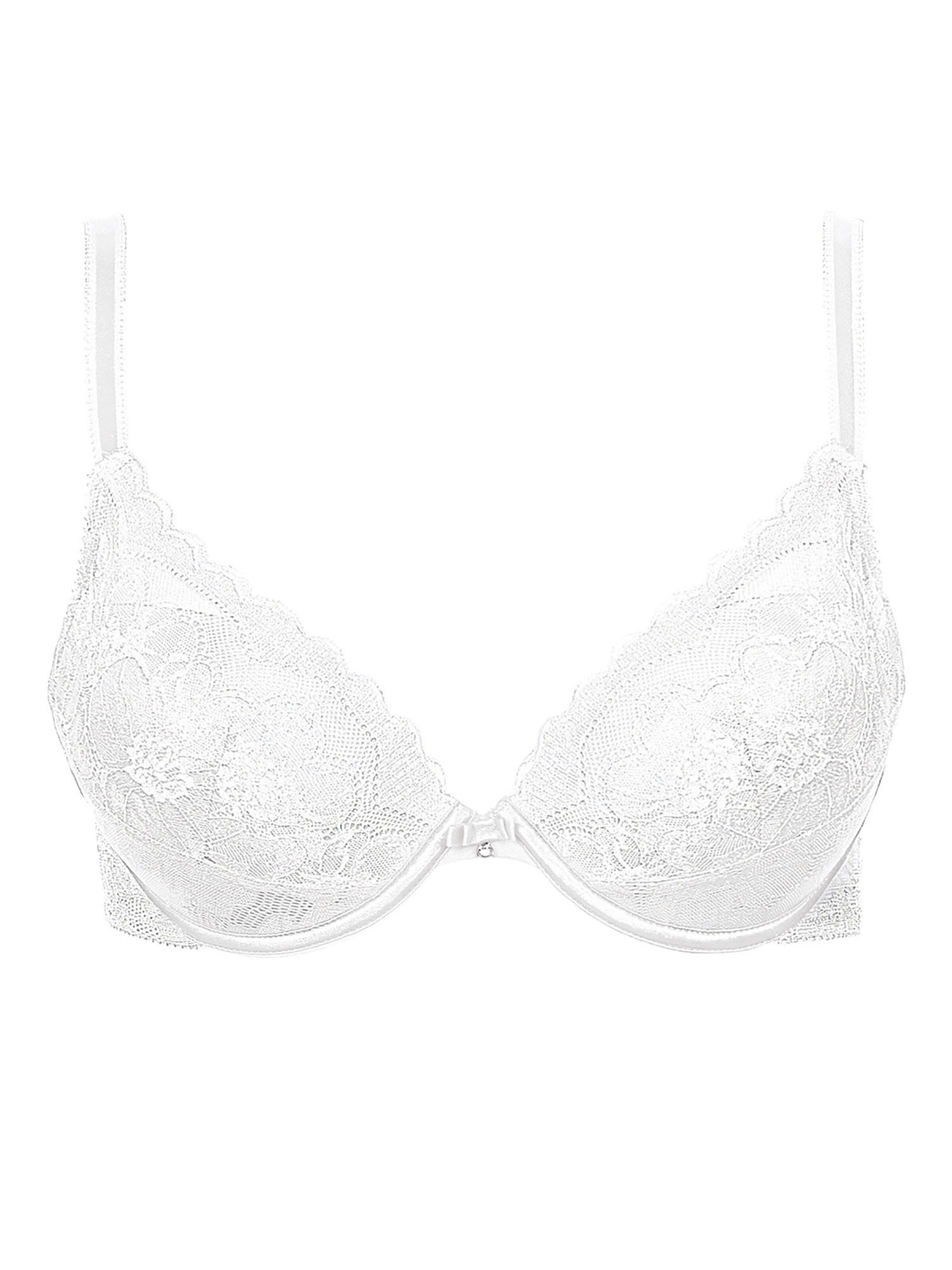 Lisca Push-up Bra 'Evelyn' in White