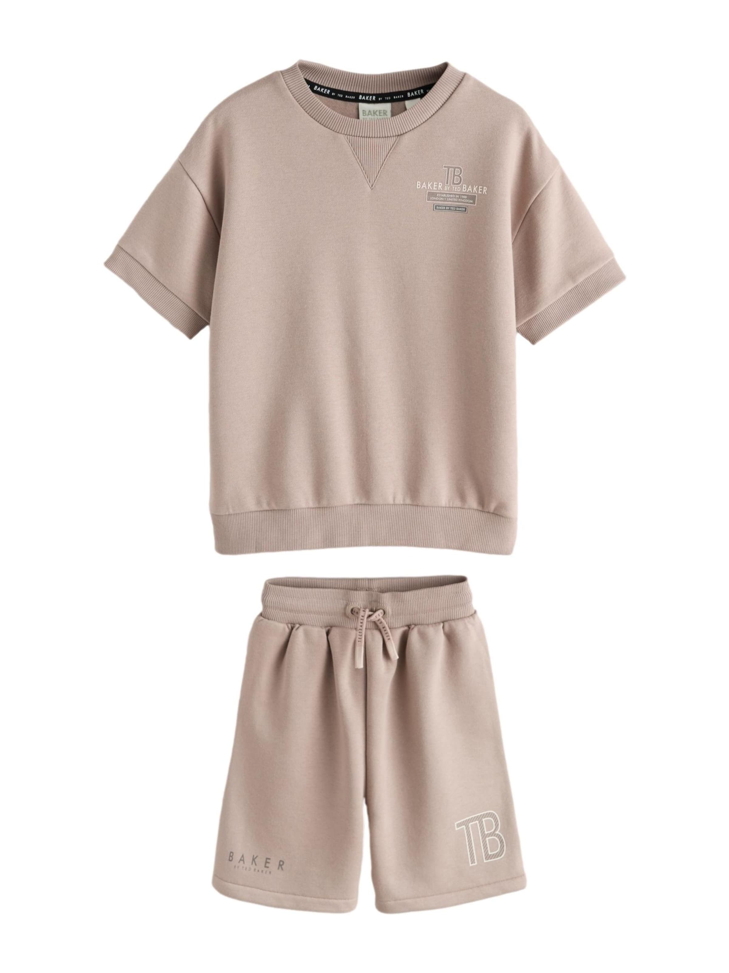 Baker by Ted Baker Set in Grey: front