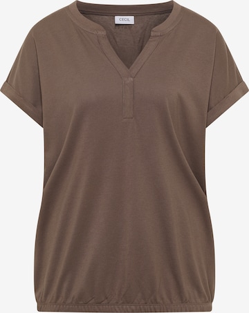 CECIL Shirt in Brown: front