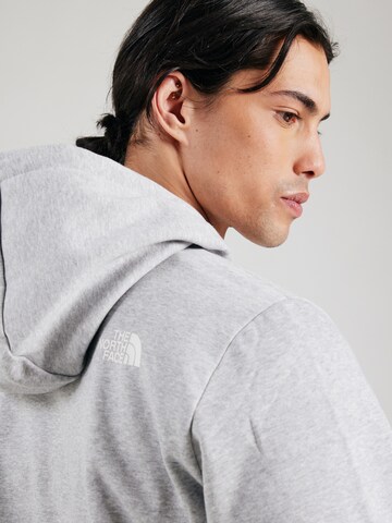 Felpa 'Simple Dome' di THE NORTH FACE in grigio