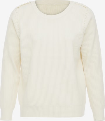dulcey Pullover in Weiß: Vorderseite