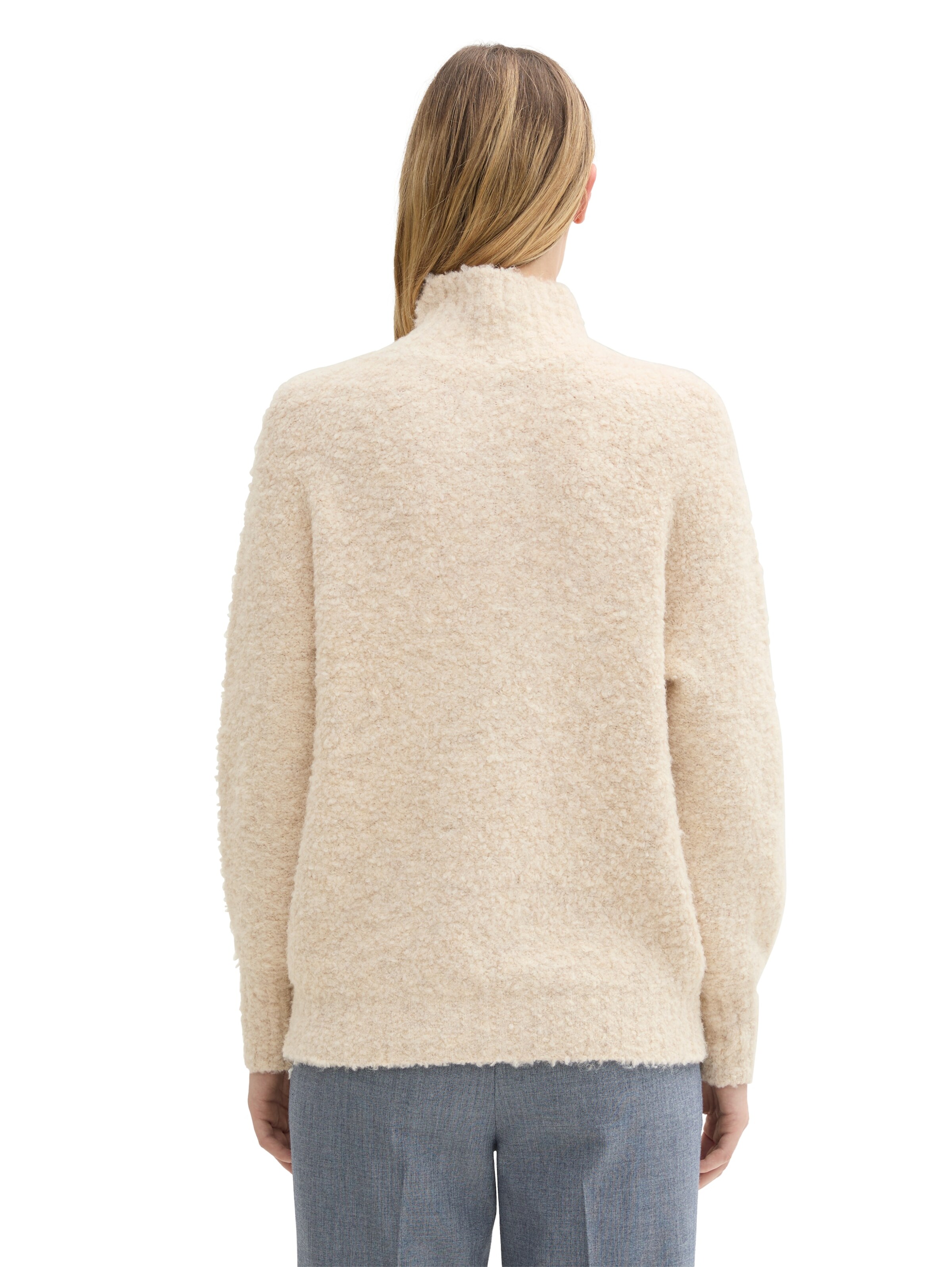 TOM TAILOR Sweater in Beige