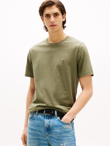 TOMMY HILFIGER Футболка 'ESS SEASONAL' в Зеленый: спереди