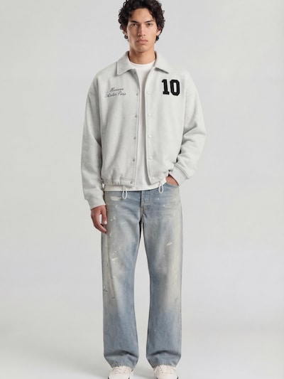 Mansour Veste en polaire en XS en gris clair, Vue avec produit