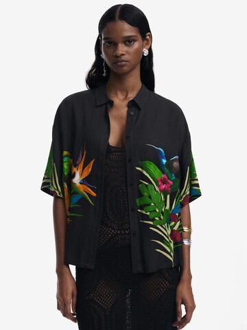 Desigual Μπλούζα σε μαύρο: μπροστά