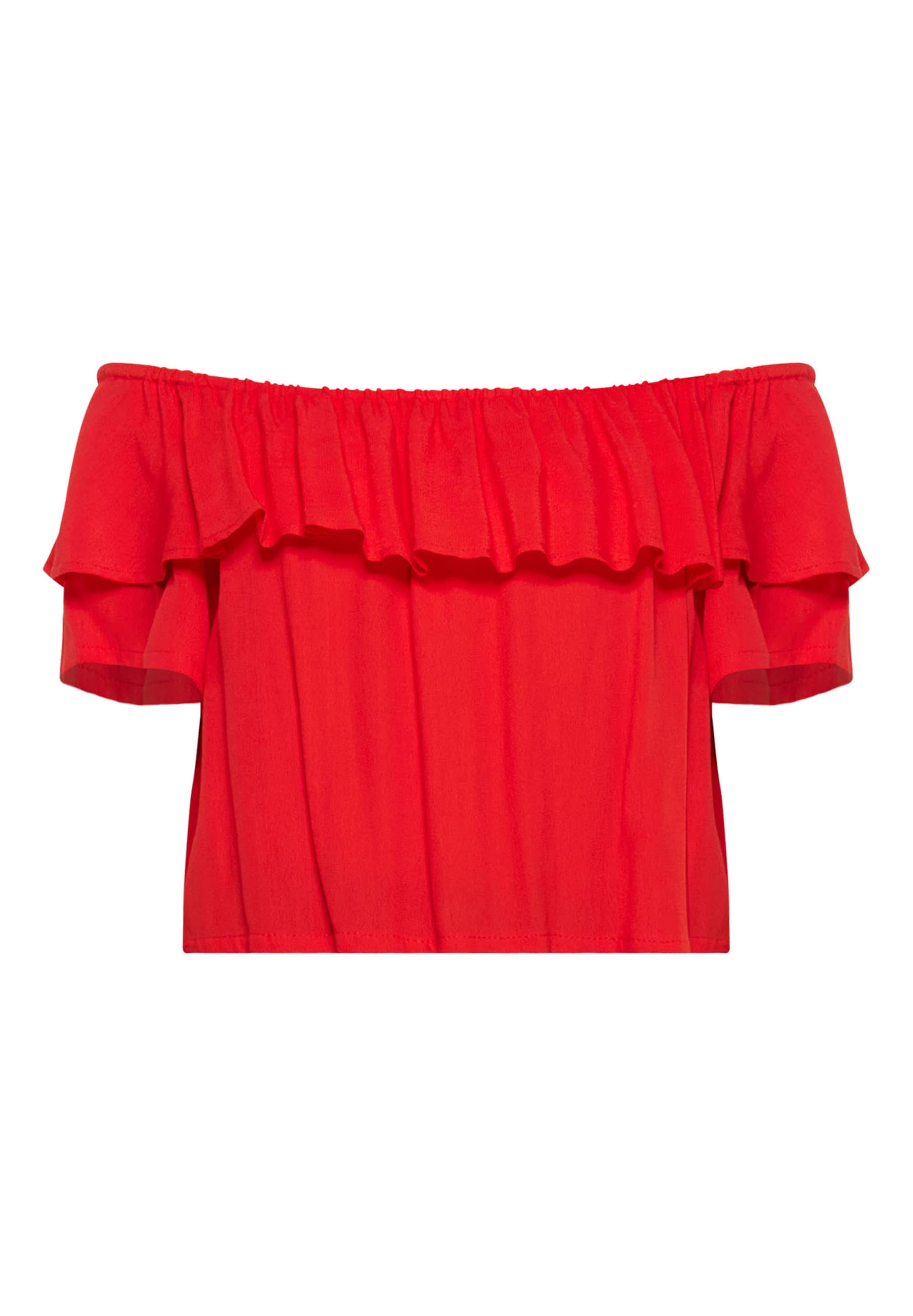 TOOche Shirt in Rood: voorkant