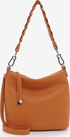 Suri Frey Pouch 'Freddy' in Orange: front