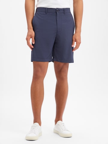 Nils Sundström Regular Trousers in Blue: front